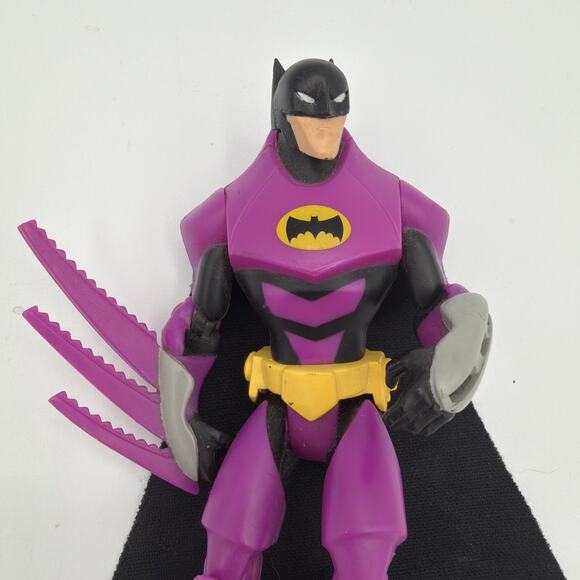 DC The Batman Razor Whip Batman 5" inch action figure Mattel 2004 - Picture 2 of 5
